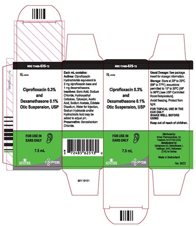 Carton Label (Ciprodex 7.5 mL Carton Label)